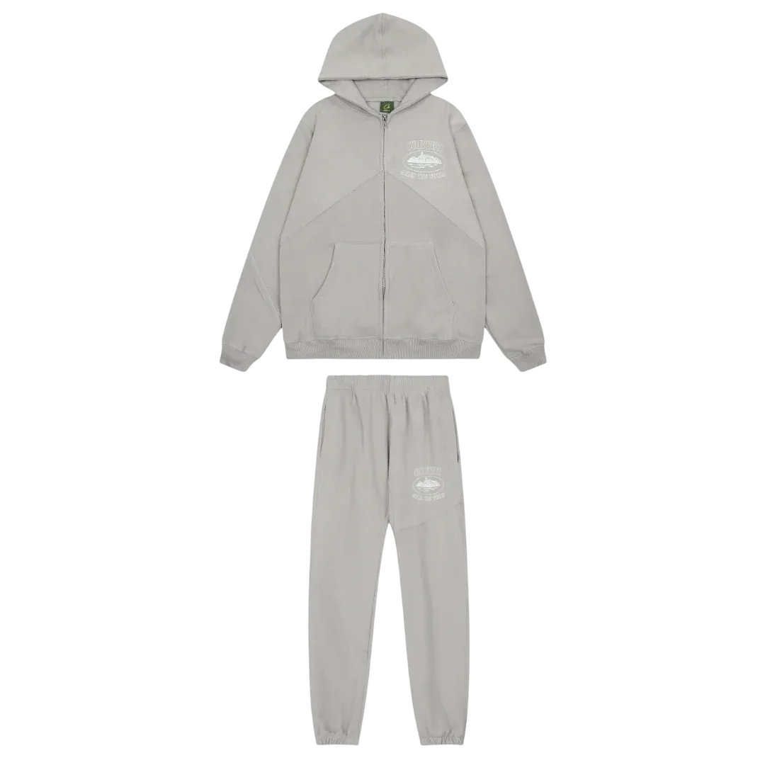 Rules The World Alcatraz Grey Tracksuit