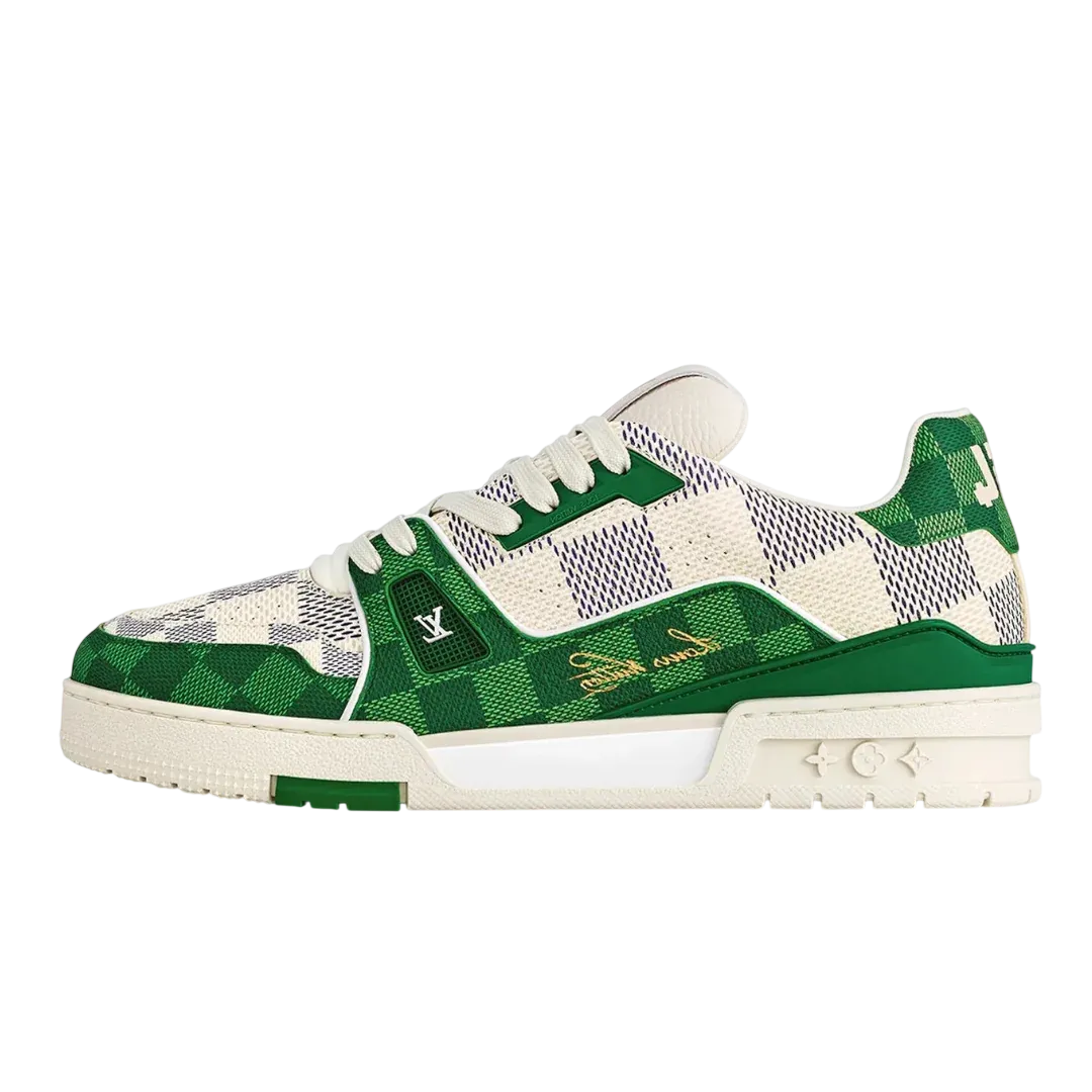 Monogram Green Damier Trainer