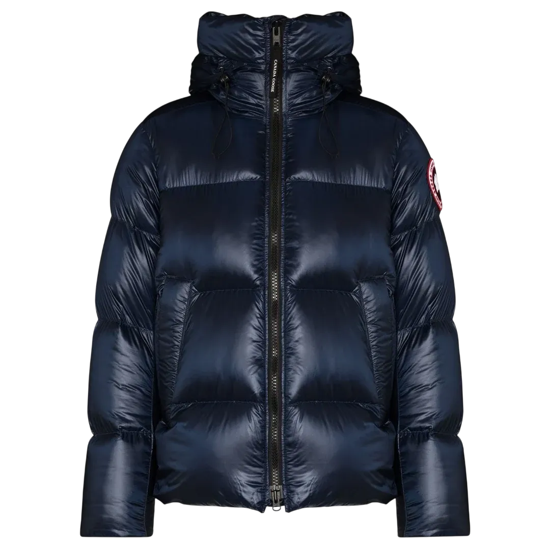 Goose Navy Puffer Jacket