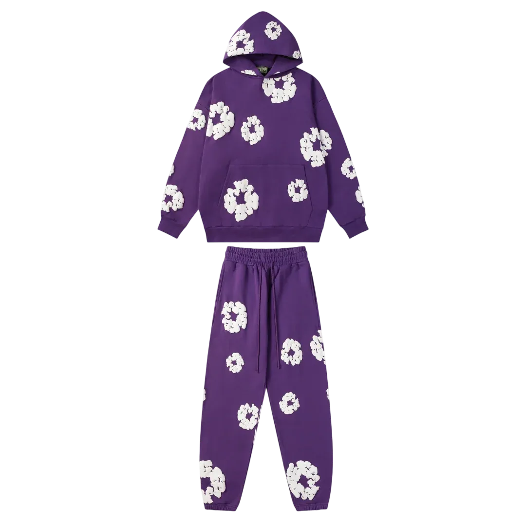Denim Trs Purple Tracksuit