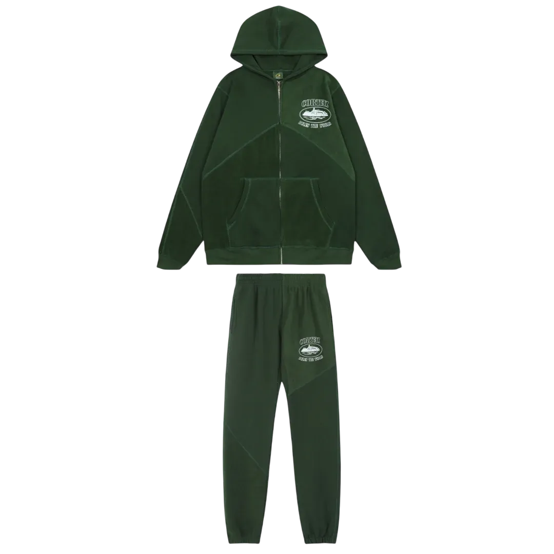 Rules The World Alcatraz Green Tracksuit