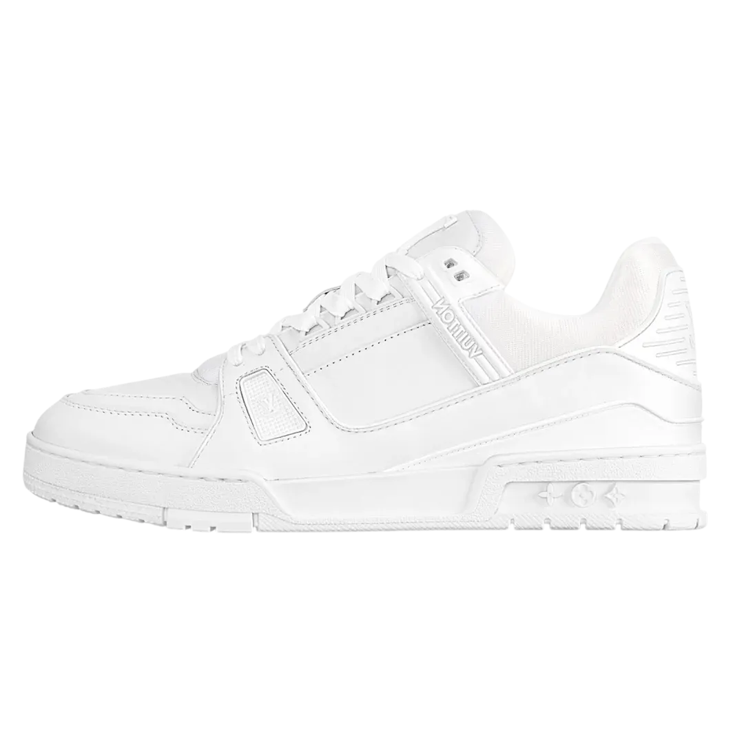 Monogram White Trainer