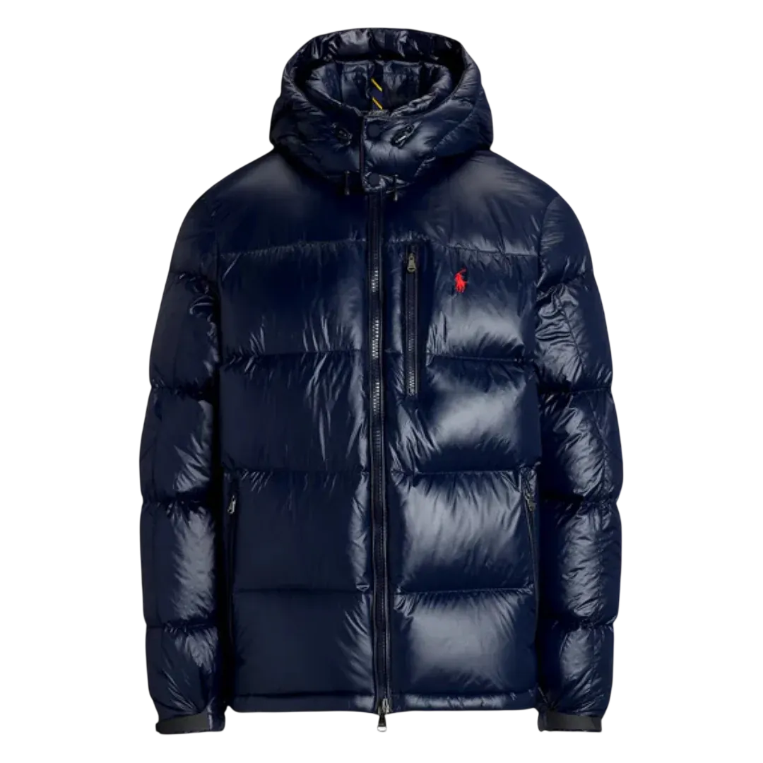 Polo Navy Shiny Jacket